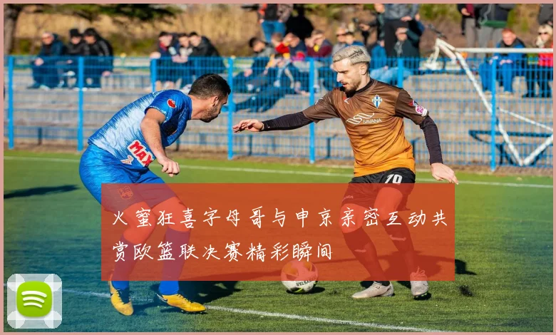 火蜜狂喜字母哥与申京亲密互动共赏欧篮联决赛精彩瞬间